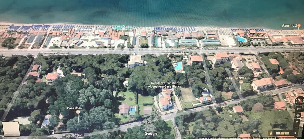 Residence Casa Bianca Marina di Massa Eksteriør bilde